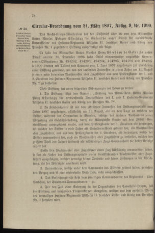 Verordnungsblatt für das Kaiserlich-Königliche Heer 18970327 Seite: 6