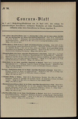 Verordnungsblatt für das Kaiserlich-Königliche Heer 18970426 Seite: 3