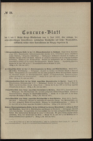 Verordnungsblatt für das Kaiserlich-Königliche Heer 18970605 Seite: 33