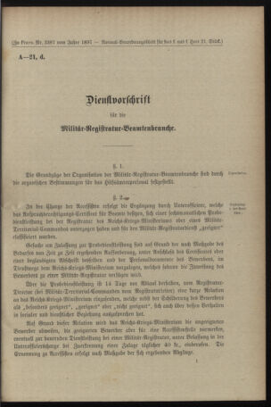 Verordnungsblatt für das Kaiserlich-Königliche Heer 18970619 Seite: 9