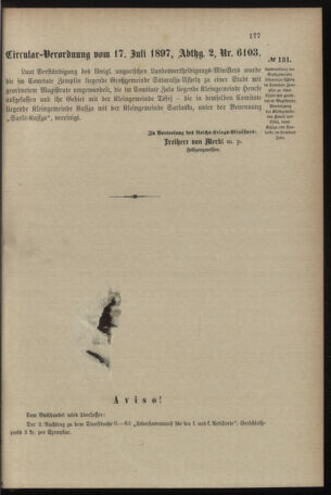 Verordnungsblatt für das Kaiserlich-Königliche Heer 18970722 Seite: 7