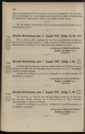 Verordnungsblatt für das Kaiserlich-Königliche Heer 18970814 Seite: 8