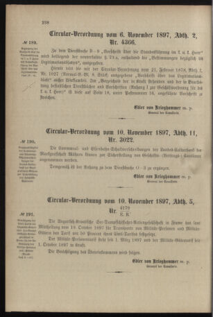 Verordnungsblatt für das Kaiserlich-Königliche Heer 18971117 Seite: 2