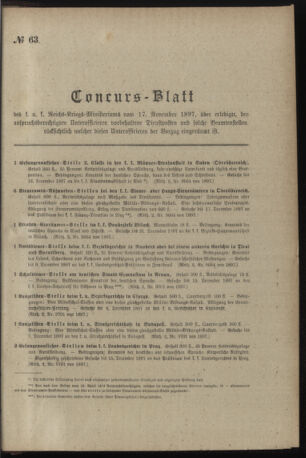 Verordnungsblatt für das Kaiserlich-Königliche Heer 18971117 Seite: 9