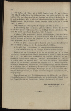 Verordnungsblatt für das Kaiserlich-Königliche Heer 18971127 Seite: 8