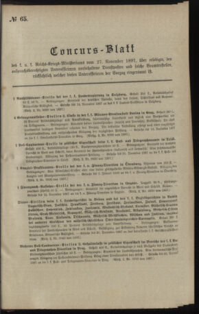 Verordnungsblatt für das Kaiserlich-Königliche Heer 18971127 Seite: 9