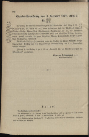 Verordnungsblatt für das Kaiserlich-Königliche Heer 18971214 Seite: 2