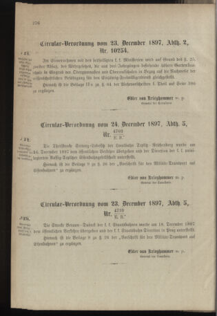 Verordnungsblatt für das Kaiserlich-Königliche Heer 18971229 Seite: 16