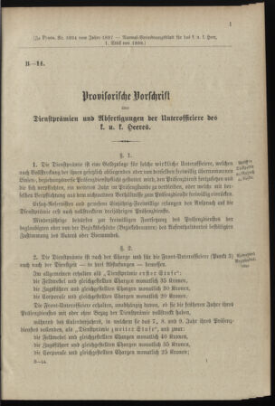 Verordnungsblatt für das Kaiserlich-Königliche Heer 18980103 Seite: 9