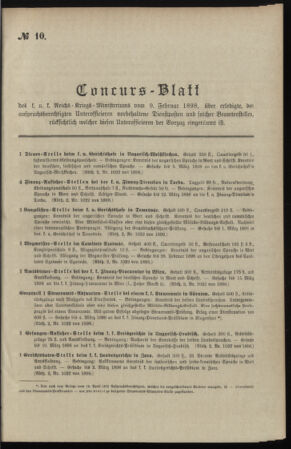 Verordnungsblatt für das Kaiserlich-Königliche Heer 18980209 Seite: 25