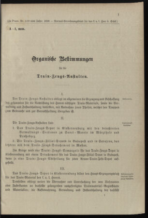 Verordnungsblatt für das Kaiserlich-Königliche Heer 18980209 Seite: 9