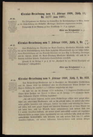 Verordnungsblatt für das Kaiserlich-Königliche Heer 18980217 Seite: 4