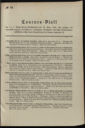 Verordnungsblatt für das Kaiserlich-Königliche Heer 18980329 Seite: 119