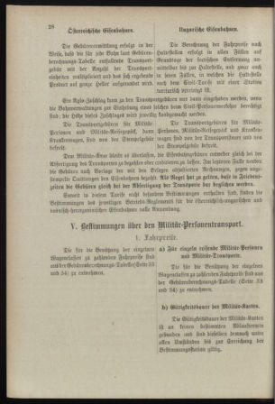 Verordnungsblatt für das Kaiserlich-Königliche Heer 18980329 Seite: 34