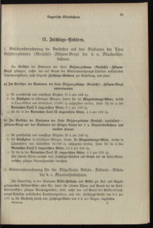 Verordnungsblatt für das Kaiserlich-Königliche Heer 18980329 Seite: 87