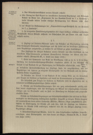 Verordnungsblatt für das Kaiserlich-Königliche Heer 18980516 Seite: 120