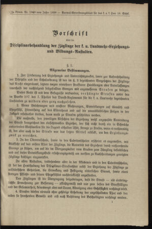 Verordnungsblatt für das Kaiserlich-Königliche Heer 18980516 Seite: 127