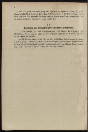 Verordnungsblatt für das Kaiserlich-Königliche Heer 18980516 Seite: 134