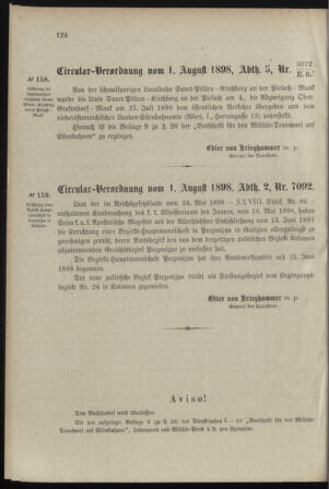 Verordnungsblatt für das Kaiserlich-Königliche Heer 18980808 Seite: 2