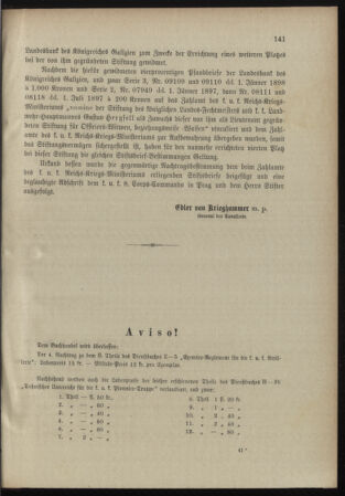 Verordnungsblatt für das Kaiserlich-Königliche Heer 18980906 Seite: 3