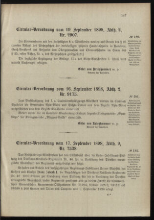 Verordnungsblatt für das Kaiserlich-Königliche Heer 18980923 Seite: 7