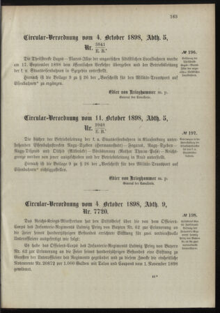 Verordnungsblatt für das Kaiserlich-Königliche Heer 18981019 Seite: 7