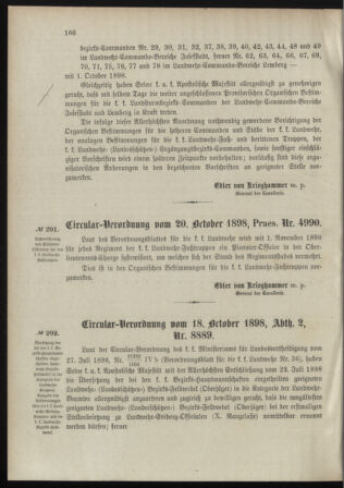 Verordnungsblatt für das Kaiserlich-Königliche Heer 18981030 Seite: 2