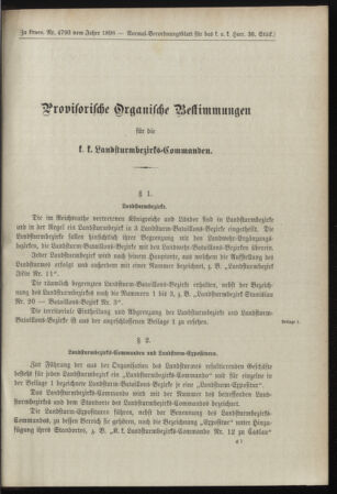 Verordnungsblatt für das Kaiserlich-Königliche Heer 18981030 Seite: 31