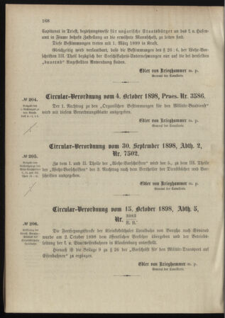 Verordnungsblatt für das Kaiserlich-Königliche Heer 18981030 Seite: 8