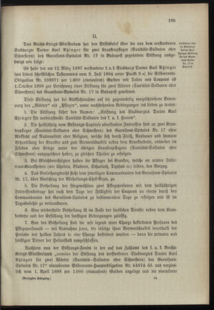 Verordnungsblatt für das Kaiserlich-Königliche Heer 18981118 Seite: 9