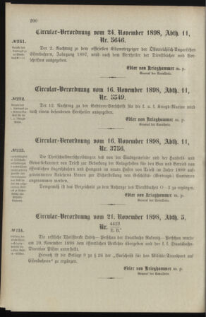 Verordnungsblatt für das Kaiserlich-Königliche Heer 18981126 Seite: 6