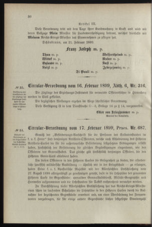 Verordnungsblatt für das Kaiserlich-Königliche Heer 18990225 Seite: 2