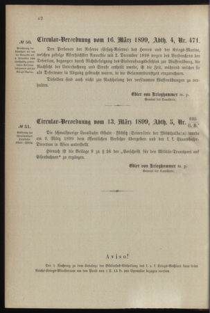 Verordnungsblatt für das Kaiserlich-Königliche Heer 18990318 Seite: 2