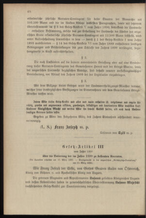 Verordnungsblatt für das Kaiserlich-Königliche Heer 18990406 Seite: 2