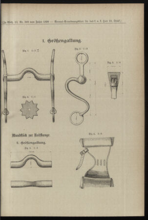 Verordnungsblatt für das Kaiserlich-Königliche Heer 18990406 Seite: 43