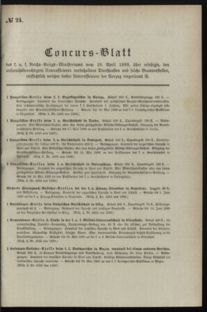 Verordnungsblatt für das Kaiserlich-Königliche Heer 18990406 Seite: 51