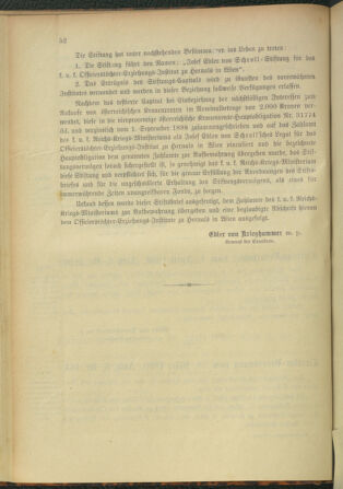 Verordnungsblatt für das Kaiserlich-Königliche Heer 18990406 Seite: 6