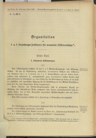 Verordnungsblatt für das Kaiserlich-Königliche Heer 18990406 Seite: 9