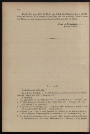 Verordnungsblatt für das Kaiserlich-Königliche Heer 18990516 Seite: 6