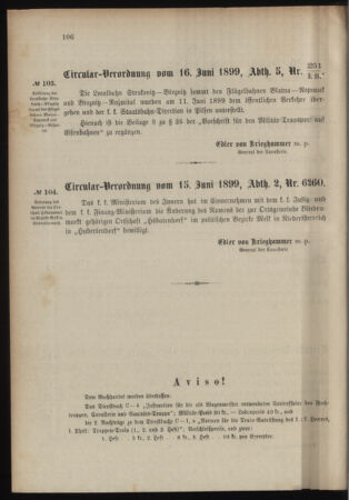 Verordnungsblatt für das Kaiserlich-Königliche Heer 18990623 Seite: 2