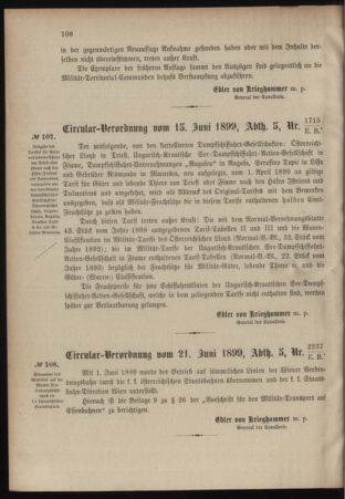 Verordnungsblatt für das Kaiserlich-Königliche Heer 18990628 Seite: 2