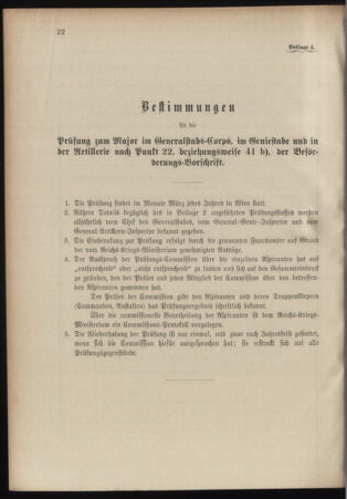 Verordnungsblatt für das Kaiserlich-Königliche Heer 18990711 Seite: 22