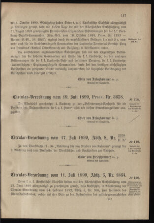 Verordnungsblatt für das Kaiserlich-Königliche Heer 18990722 Seite: 3