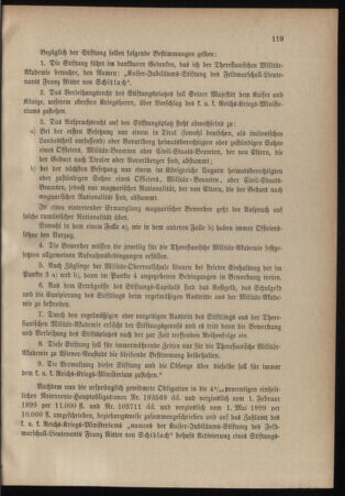 Verordnungsblatt für das Kaiserlich-Königliche Heer 18990722 Seite: 5