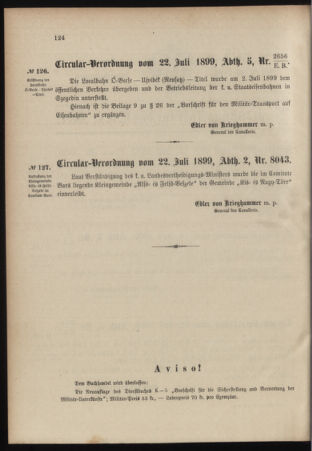 Verordnungsblatt für das Kaiserlich-Königliche Heer 18990729 Seite: 2