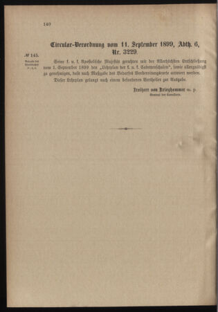 Verordnungsblatt für das Kaiserlich-Königliche Heer 18990916 Seite: 2