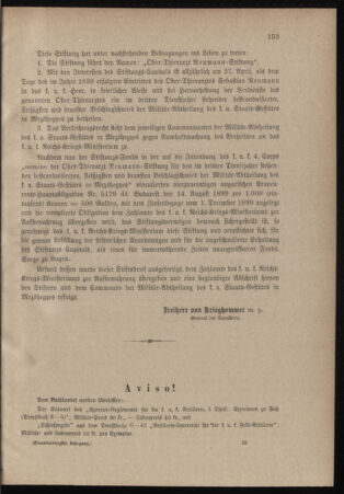 Verordnungsblatt für das Kaiserlich-Königliche Heer 18990927 Seite: 13