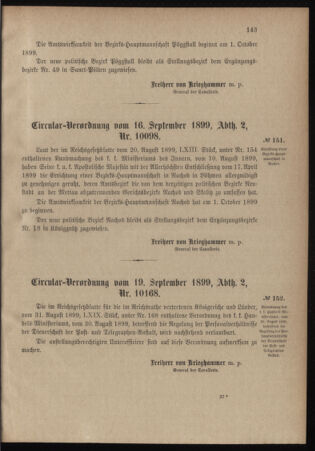 Verordnungsblatt für das Kaiserlich-Königliche Heer 18990927 Seite: 3