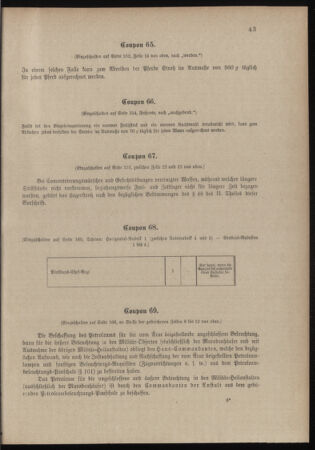 Verordnungsblatt für das Kaiserlich-Königliche Heer 18991111 Seite: 43