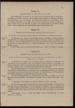 Verordnungsblatt für das Kaiserlich-Königliche Heer 18991111 Seite: 47